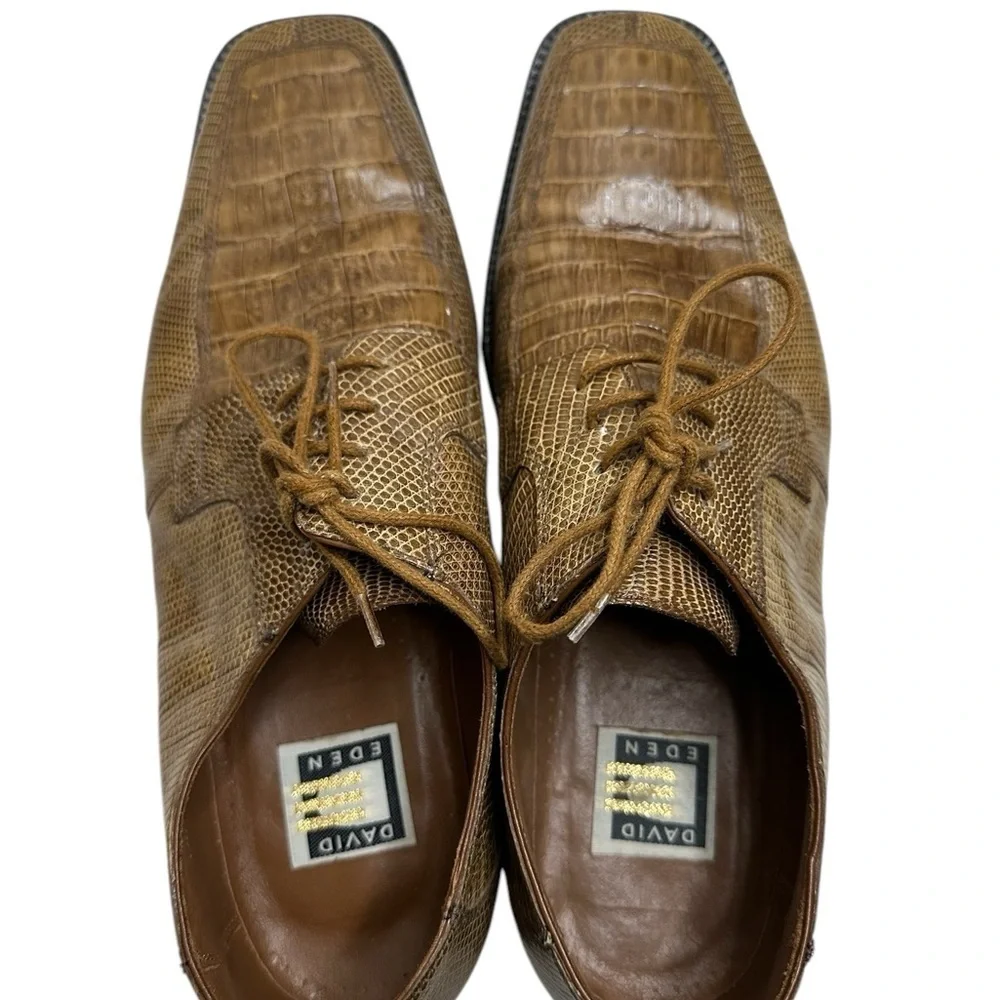 Men's Brown Leather Dress Shoes